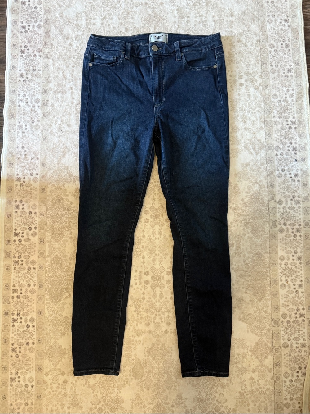 PAIGE Women's Skinny Jeans in Dark Indigo